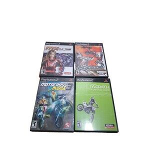 4 PS2 Motocross Mania 3,Jeremy McGrath,MX2002,MX World Tour